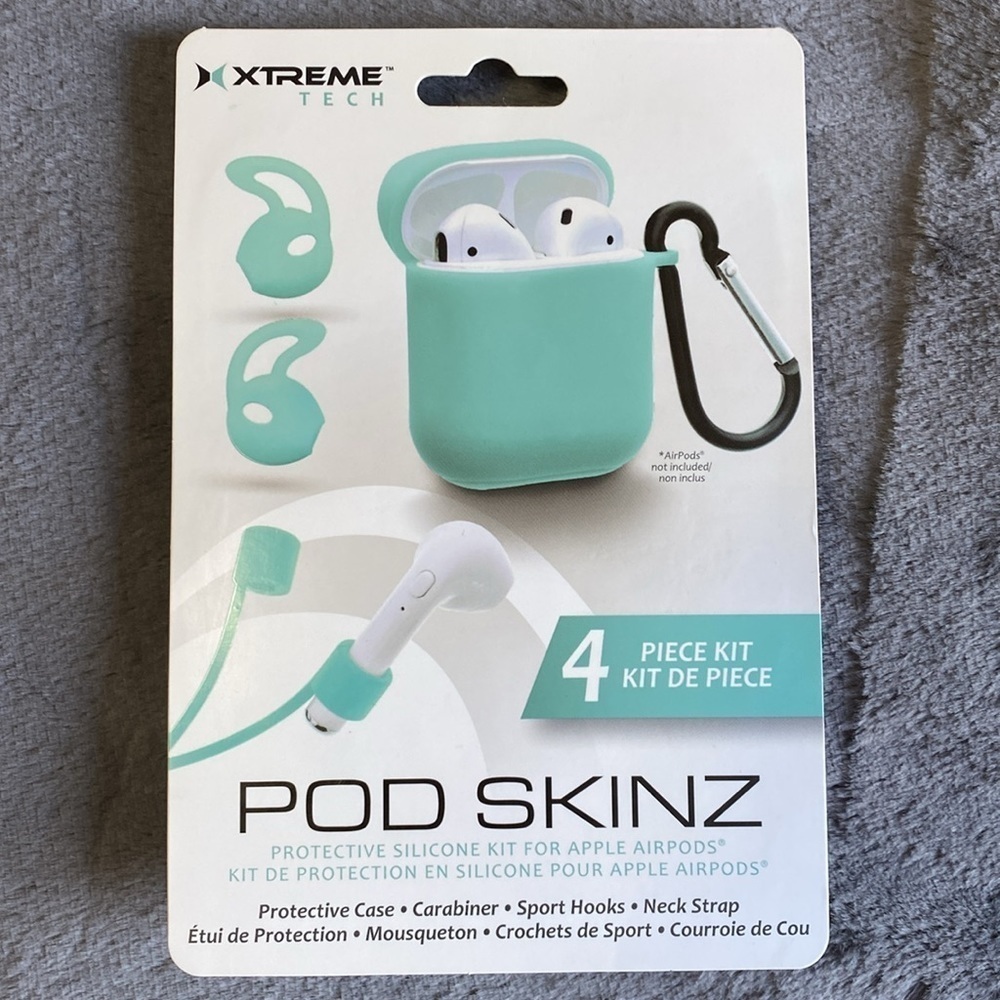 Xtreme Tech Silicon Air Pod Protective Skin Kit